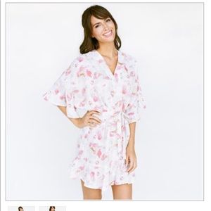 Plum Pretty Sugar Flutter Robe